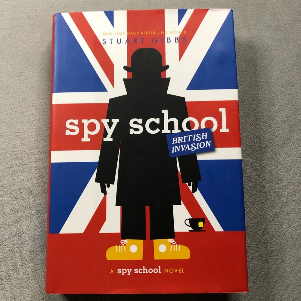 Spy School : British Invasion ~ Stuart Gibbs ~ Brand New!